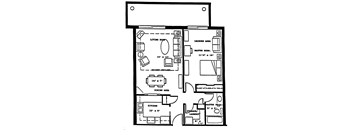 1 Bedroom 1 Bath
