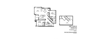 2 Bedroom 2 Bath + Loft