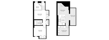 1 Bed 1 Bath - Den - Bi-Level