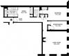 2 Bed 1 Bath - fireplace