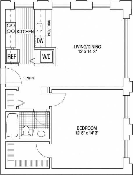 300 E. Evans Street Studio-2 Beds Apartment for Rent - Photo Gallery 22