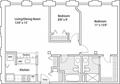 300 E. Evans Street Studio-2 Beds Apartment for Rent - Photo Gallery 27