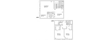 2 Bed 1.5 Bath - Bi-Level