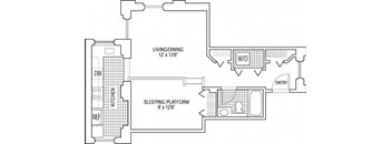 1 Bed 1 Bath - Platform