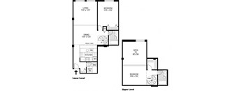 2 Bed 2 Bath - Loft