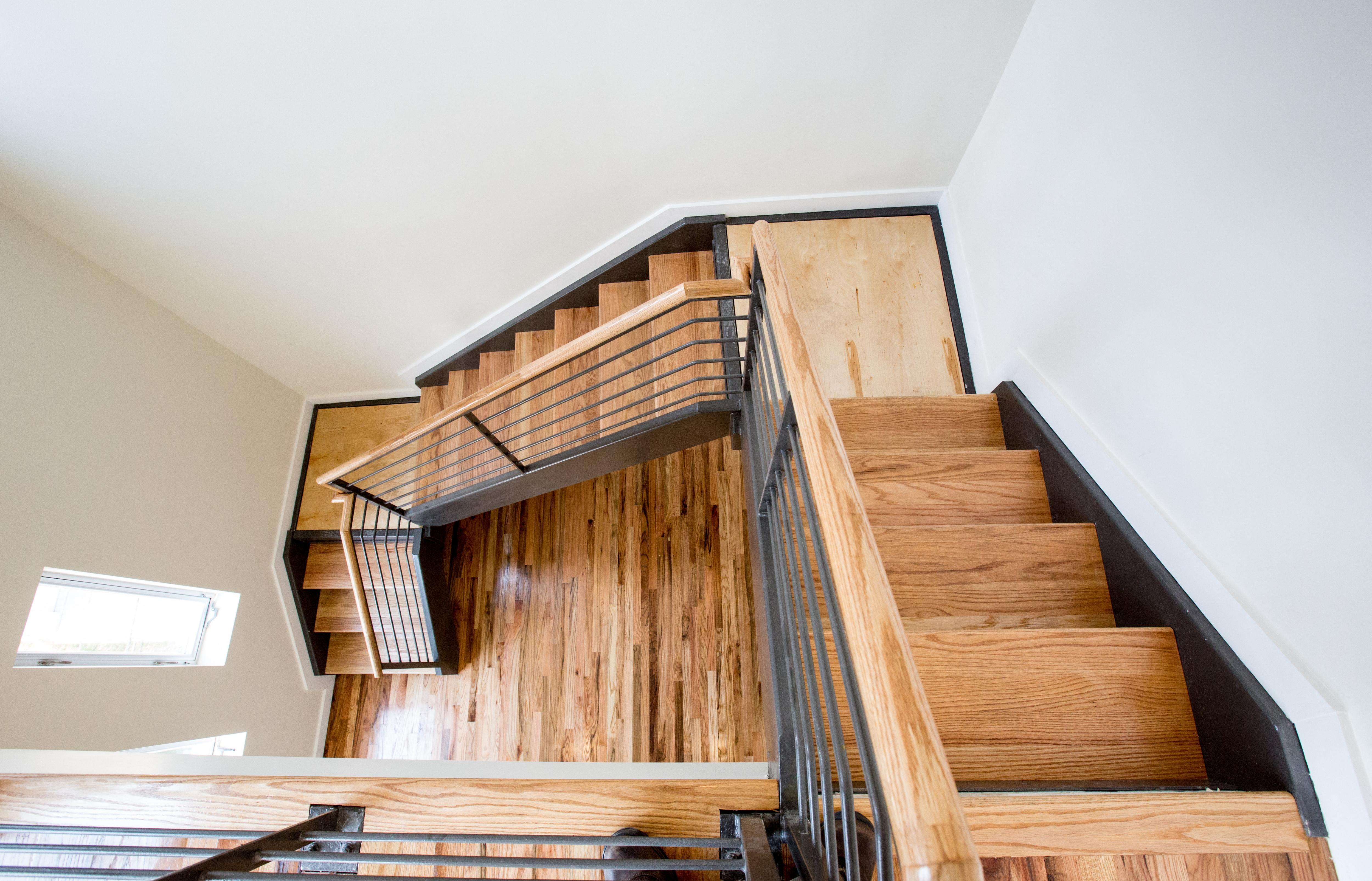 Staircase in loft