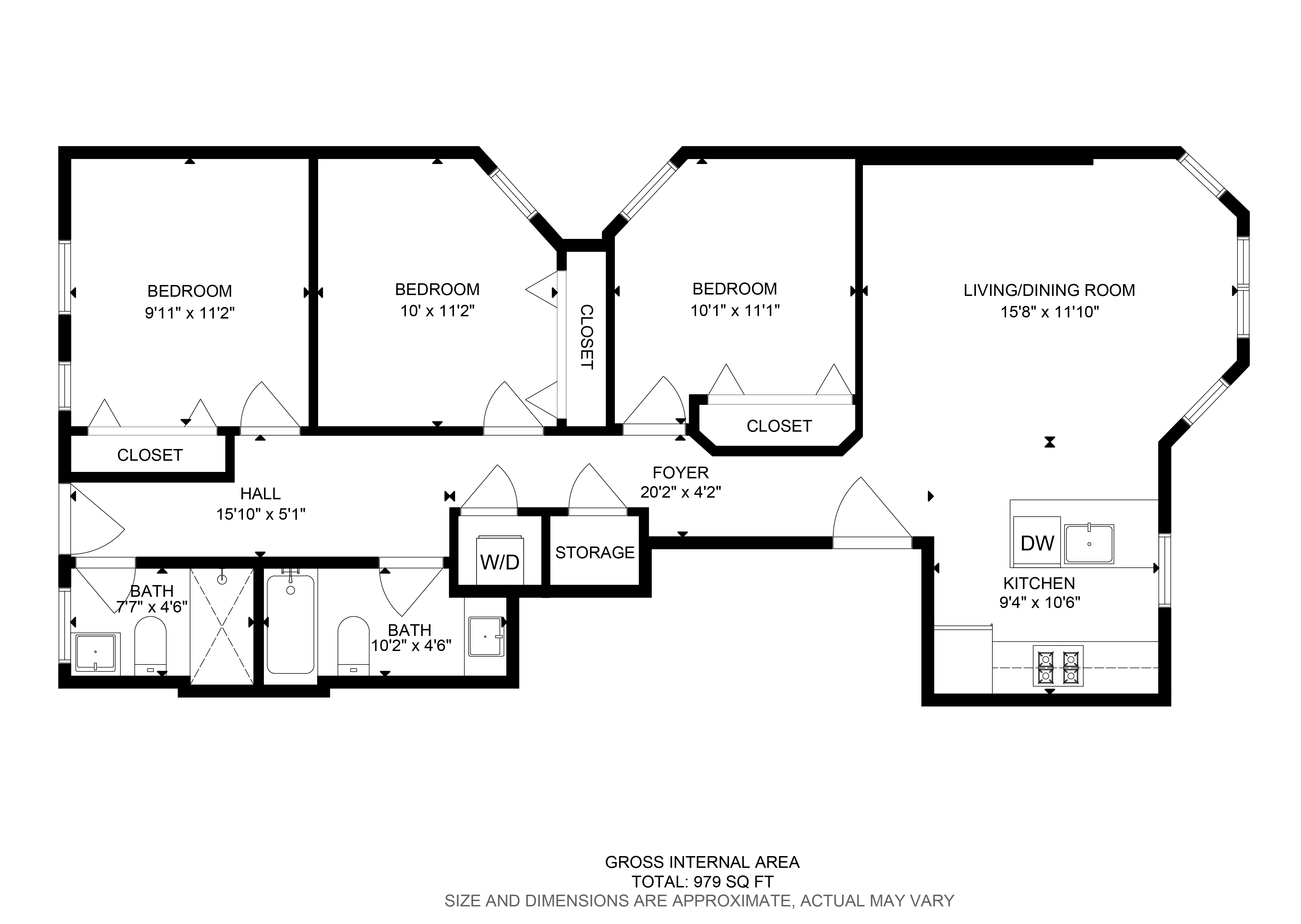 1037 Diversey, 3 Bed, 2 Bath