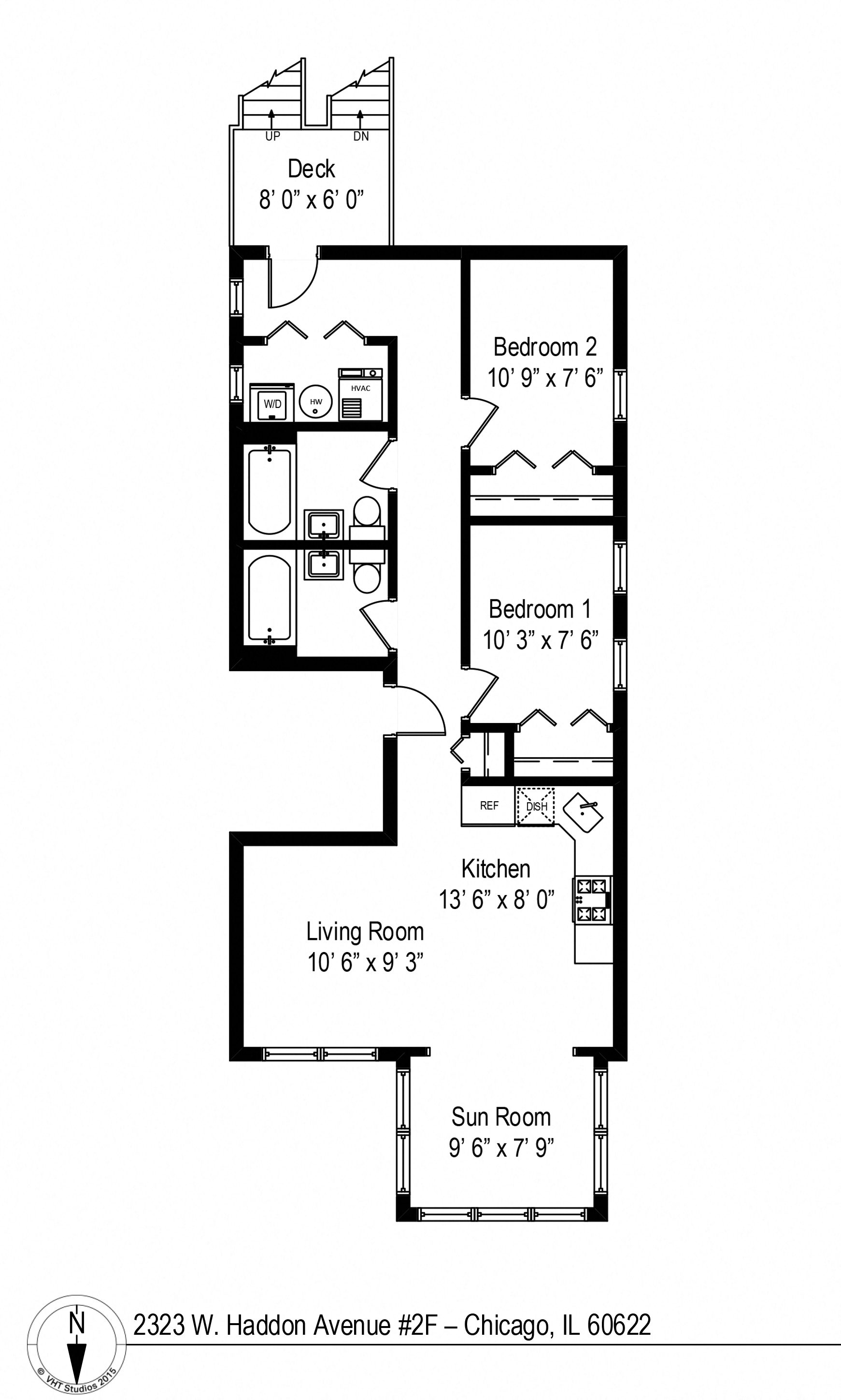 2323 W. Haddon Ave. 2-3 Beds Apartment for Rent - Photo Gallery 12