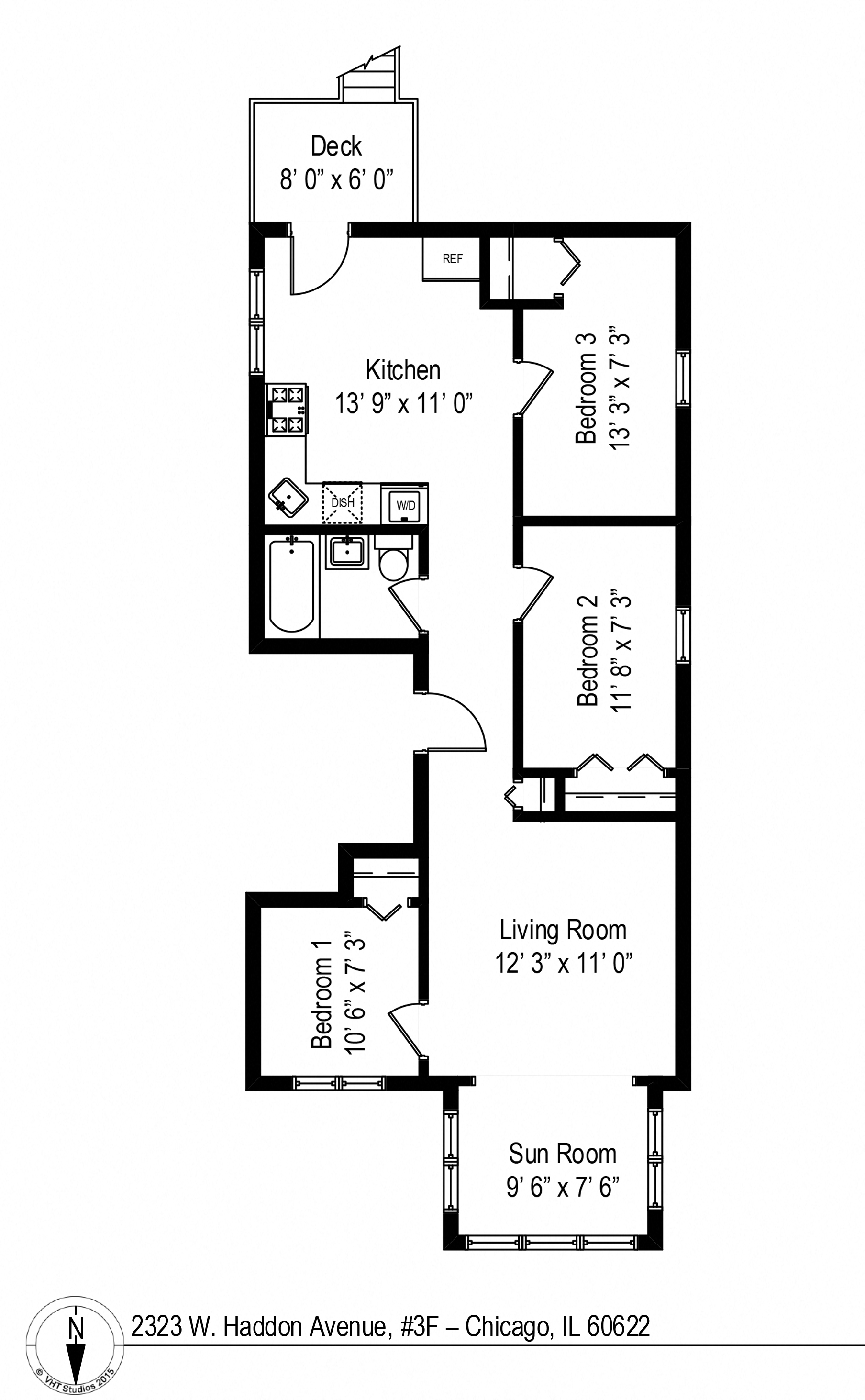 2323 W. Haddon Ave. 2-3 Beds Apartment for Rent - Photo Gallery 11