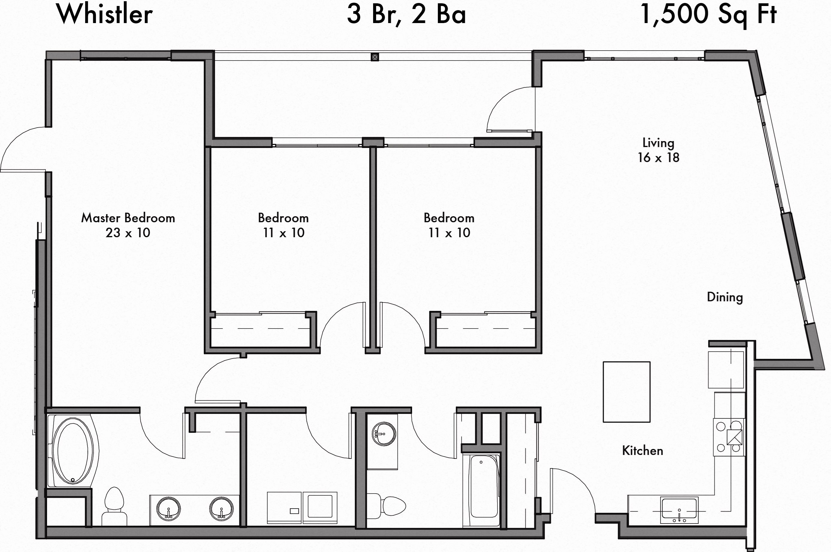 Whistler 3 bedroom