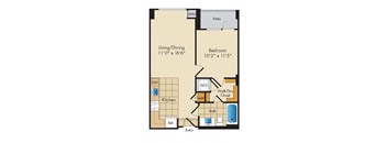 1 Bed 1 Bath