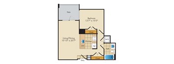 1 Bed 1 Bath