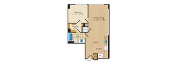 1 Bed 1 Bath Sig-AS2b
