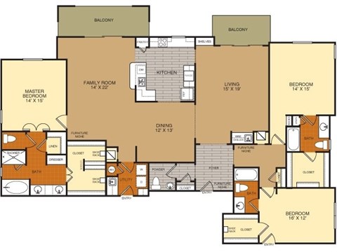 300 E. Basse 1-3 Beds Apartment for Rent - Photo Gallery 48