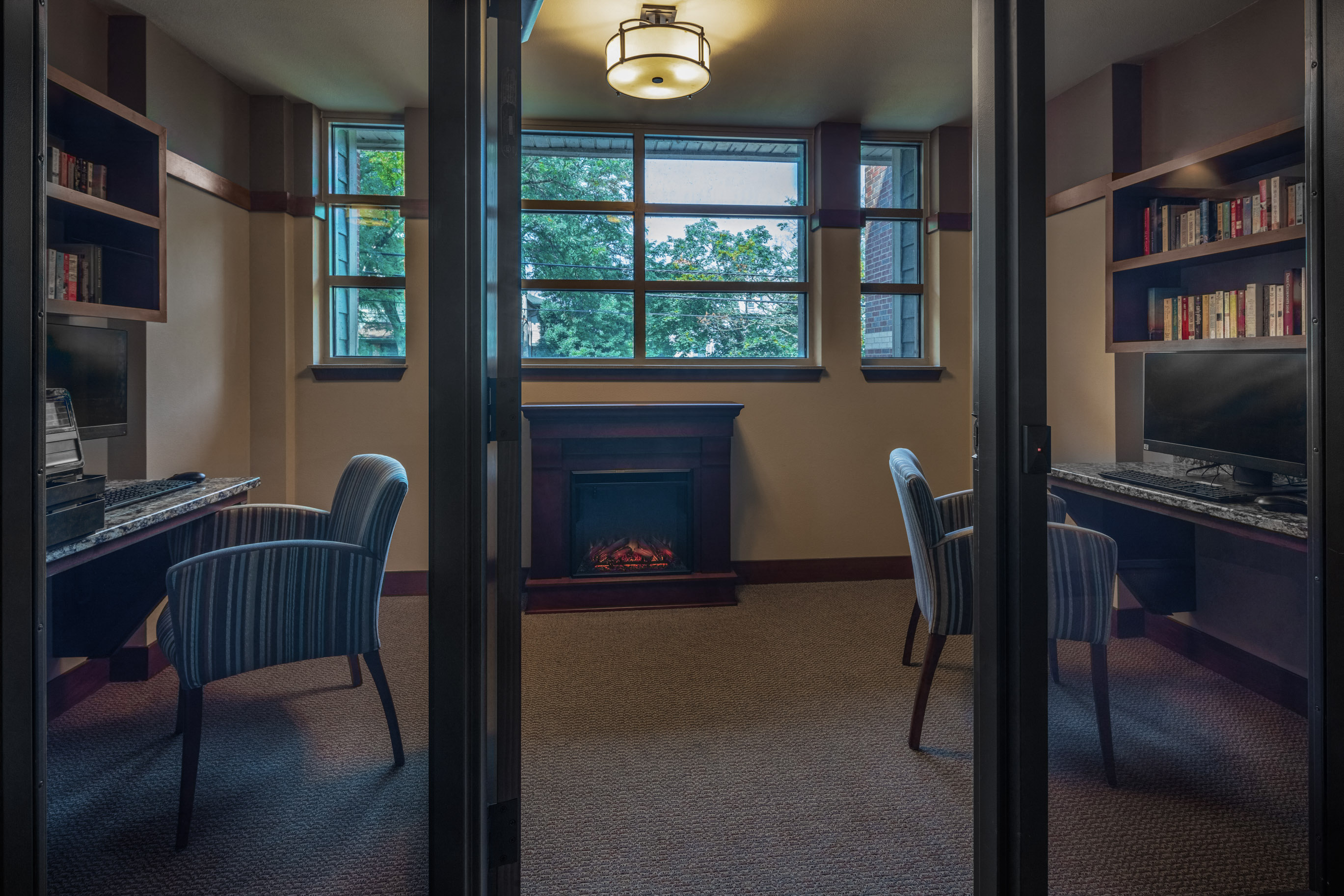 Library And Working Area at Vicinato, Wisconsin