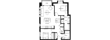 Vicinato F Floor Plan at Vicinato, Wisconsin
