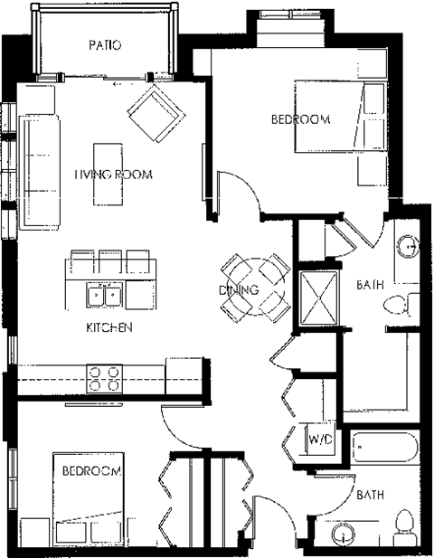 Vicinato F Floor Plan at Vicinato, Wisconsin