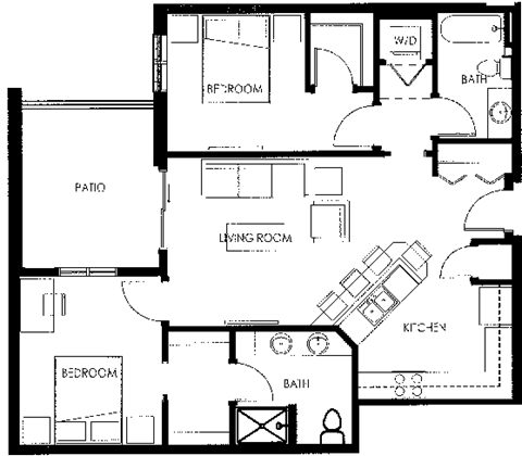 Vicinato I Floor Plan at Vicinato, Madison, WI