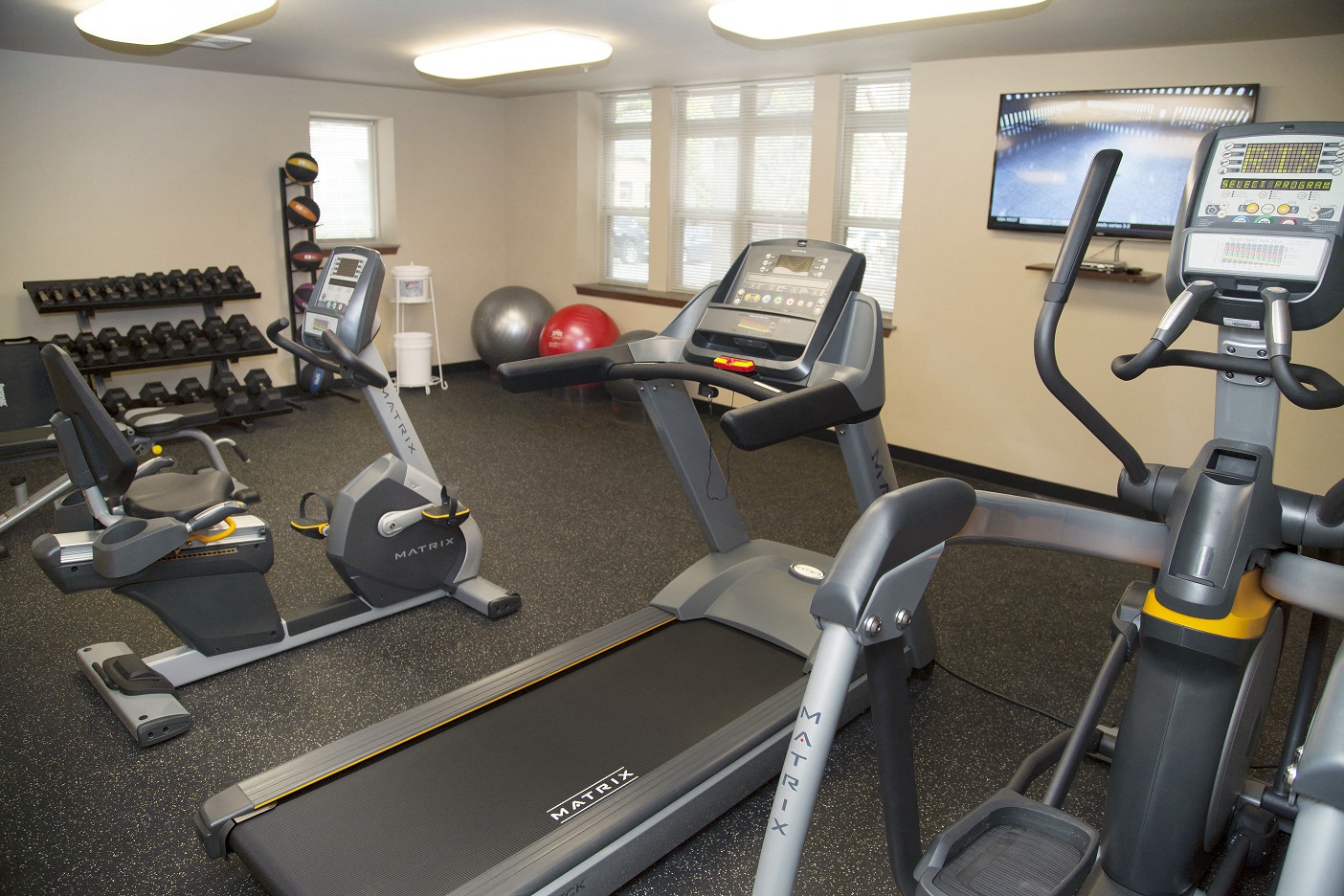 Fitness Room at Vicinato, Madison, WI, 53715