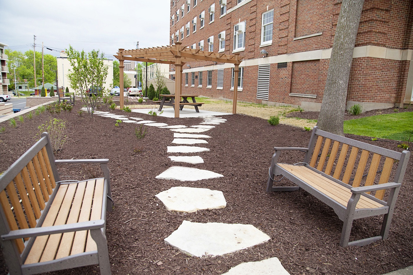 Outdoor Patio at Vicinato, Madison, Wisconsin
