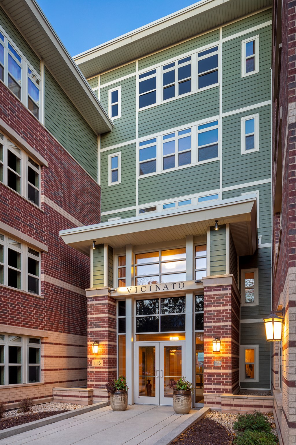 Side View Of Building at Vicinato, Wisconsin