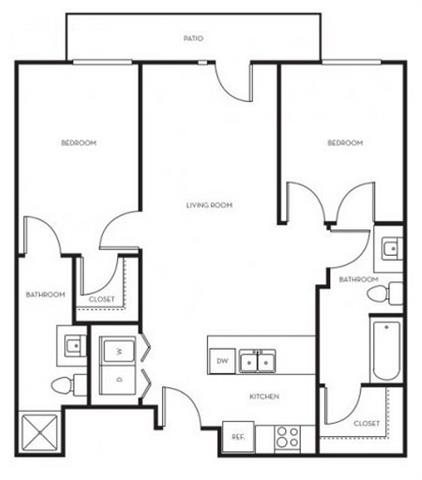 Riverpark Floor Plan 3