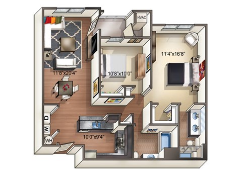 11 Kensington Lane 1-2 Beds Apartment for Rent - Photo Gallery 35