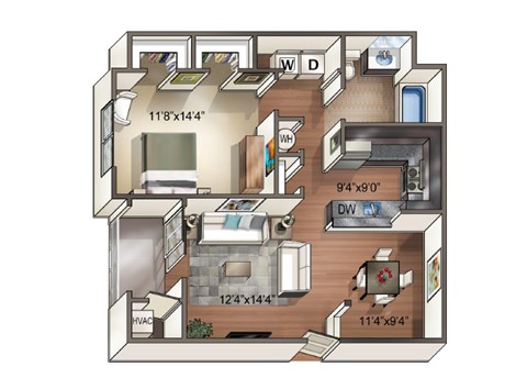 11 Kensington Lane 1-2 Beds Apartment for Rent - Photo Gallery 30