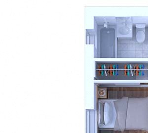 Studio Floor Plan S3