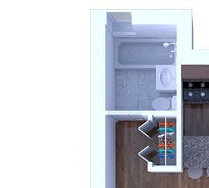 Studio Floor Plan S7