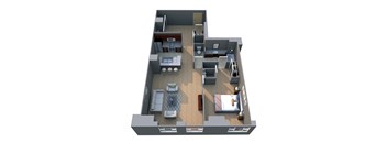 1Bedroom 1Bathroom