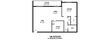 1Bedroom   1Bathroom