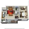1Bedroom 1Bathroom