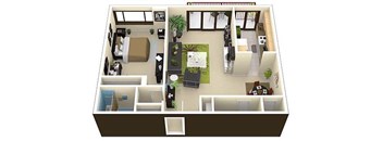 1Bedroom   1Bathroom