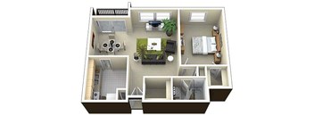 1Bedroom   1Bathroom