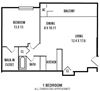 1Bedroom 1Bathroom