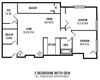 2Bedroom Den 1Bathroom