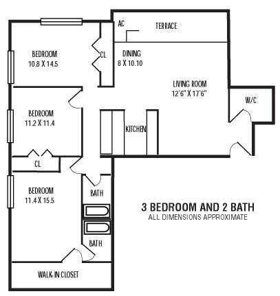 6872 Riverdale Road Studio-3 Beds Apartment for Rent - Photo Gallery 19