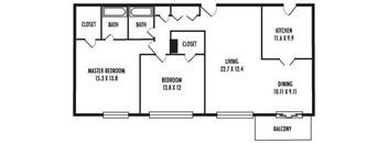 2Bedroom 2Bathroom