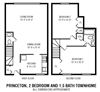 2Bedroom 1.5Bathroom Townhome