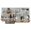 2Bedroom 1Bathroom
