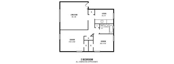 2Bedroom   1Bathroom