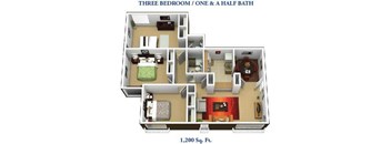 3Bedroom   1.5Bathroom