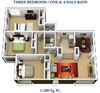 3Bedroom 1.5Bathroom