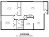2Bedroom 1Bathroom