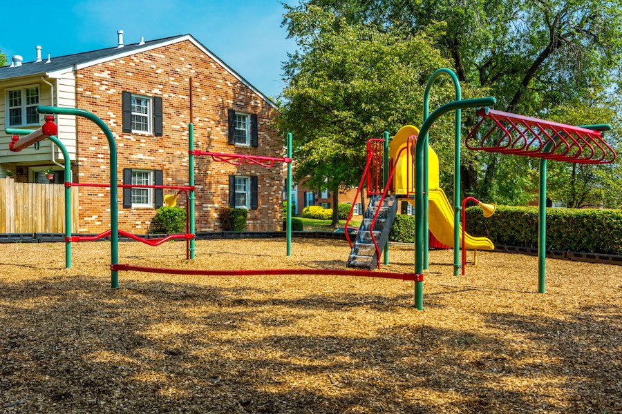 our apartments have a playground for your kids to play