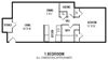 1 Bed 1 Bath