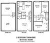 3 Bed 1.5 Bath Townhome