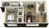 1 Bed 1 Bath