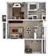 1 Bed 1 Bath with Den